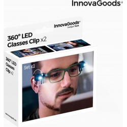 Klipsy LED do Okularów do Czytania Majsterkowania