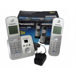 Telefon bezprzewodowy Panasonic KX-TG6822GS