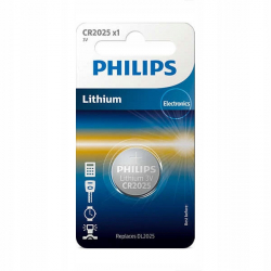 PHILIPS CR2025 3V bateria litowa 1szt