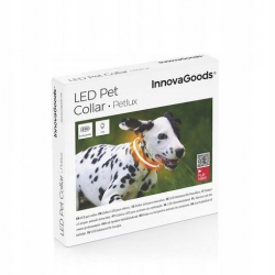 Obroża LED dla zwierząt REGULOWANA InnovaGoods