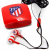 Słuchawki przewodowe z mikrofonem Atletico Madryt