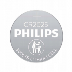 Bateria litowa Philips CR2025